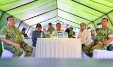 Tinjau NTT, Wapang TNI dan Menhan Pastikan Negara Hadir Bantu Korban Bencana di Nagekeo