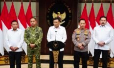Dampingi Menko Polkam, Panglima TNI Serukan Jaga Kondusivitas Bangsa